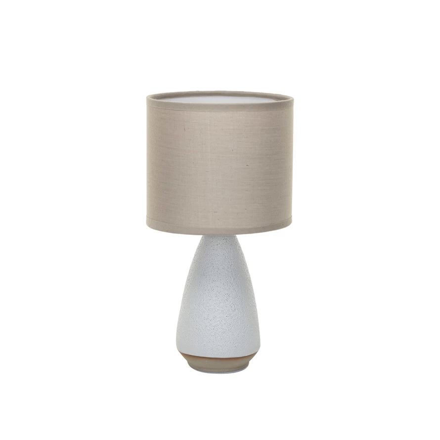 Rustic Stoneware Lamp