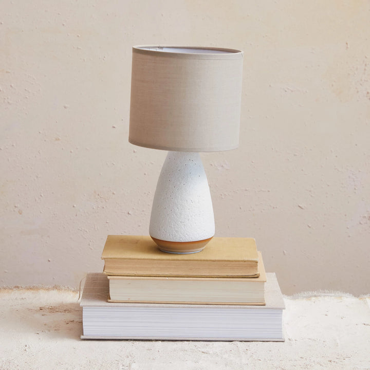 Rustic Stoneware Lamp