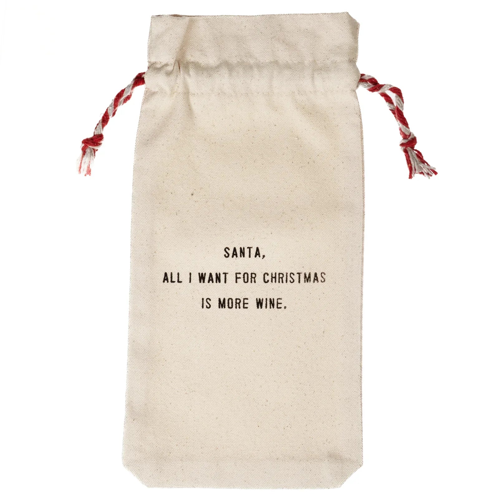 All I Want For Christmas Wine Bag