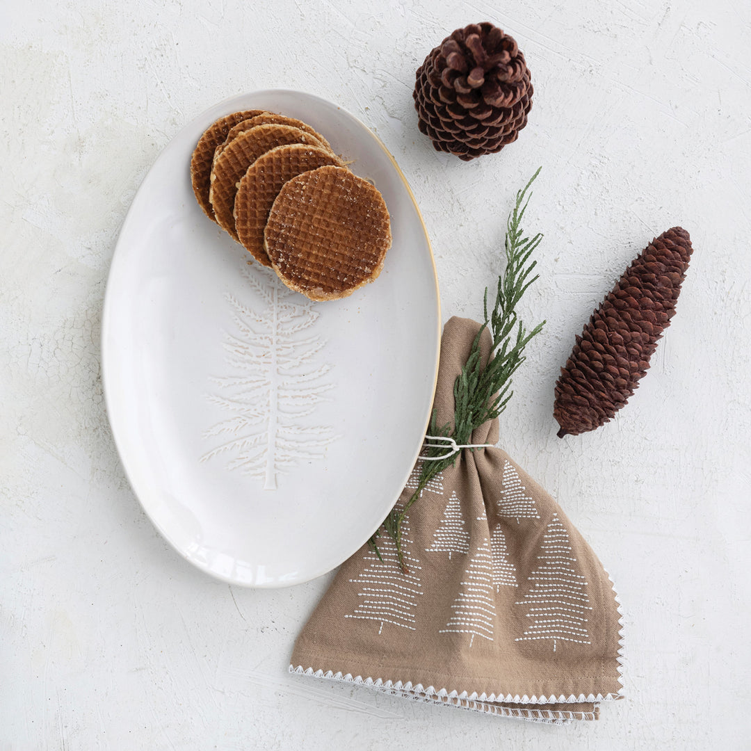Winter White Platter