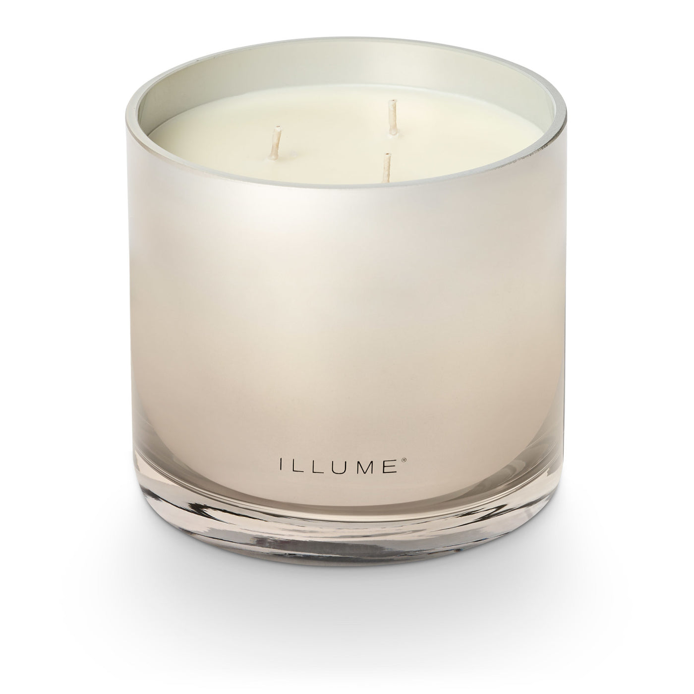 Winter White Statement Glass Candle