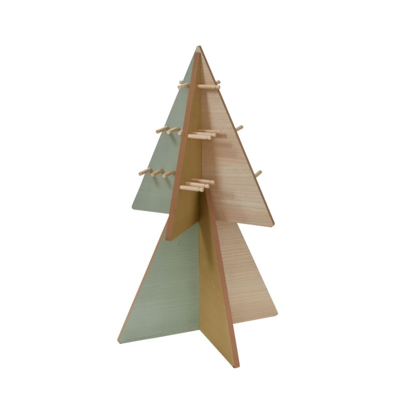 Geometric Wood Christmas Tree