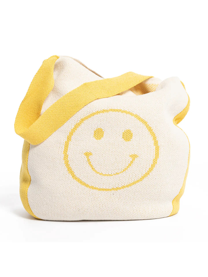 Yellow Smiley Face Bag