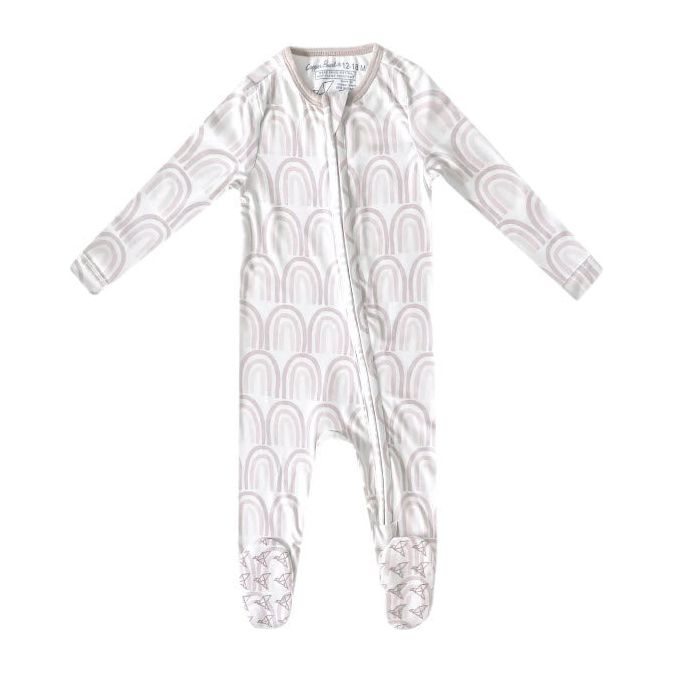 Bliss Zip-up Footie 6-12mo
