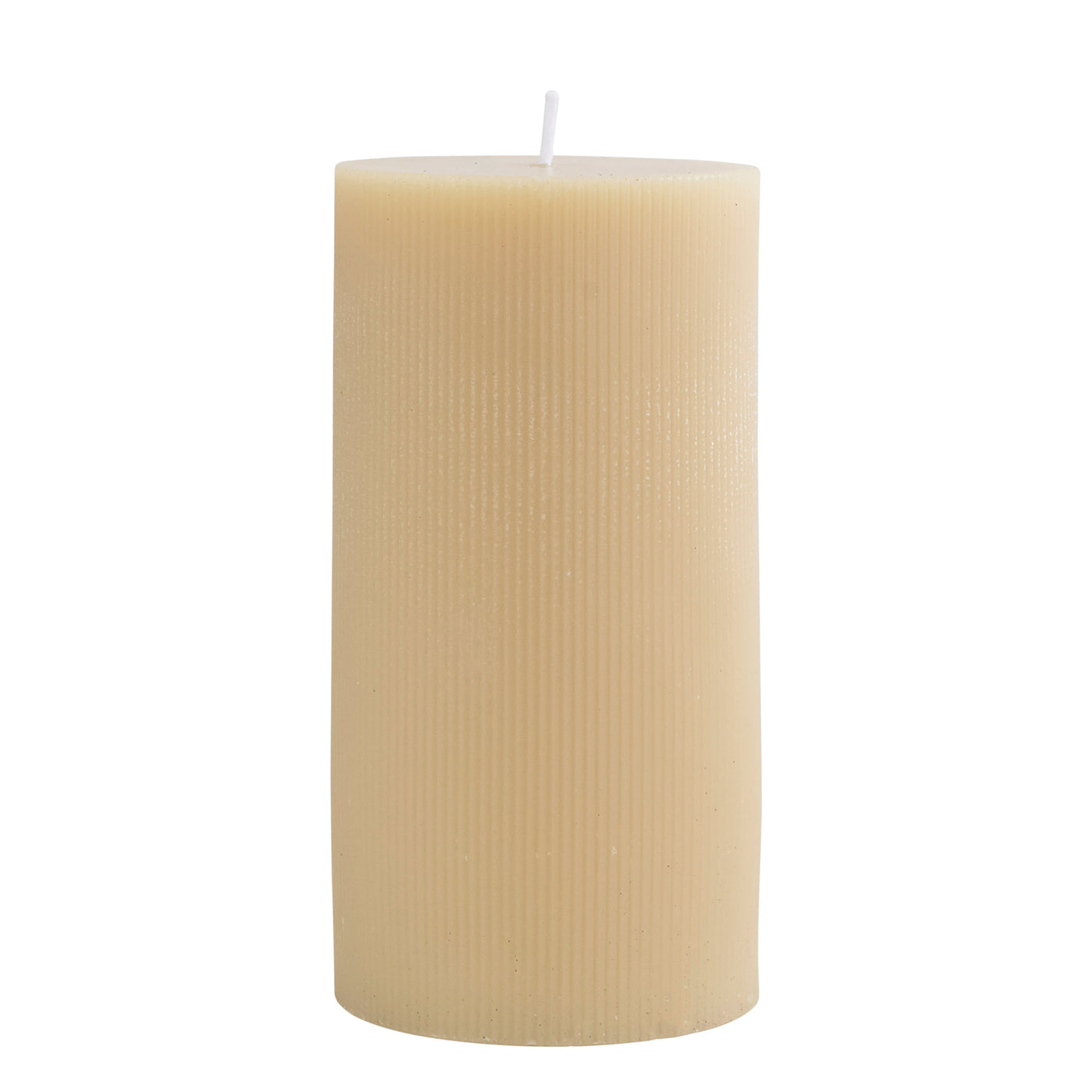 7in Unscented Pillar Candle