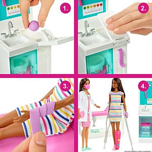 Barbie® FAST CAST CLINIC™ Playset
