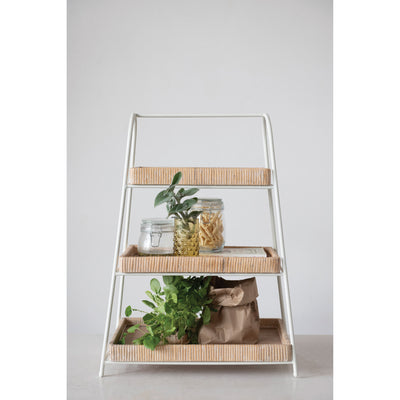 3-Tier Tray with Removable Trays
