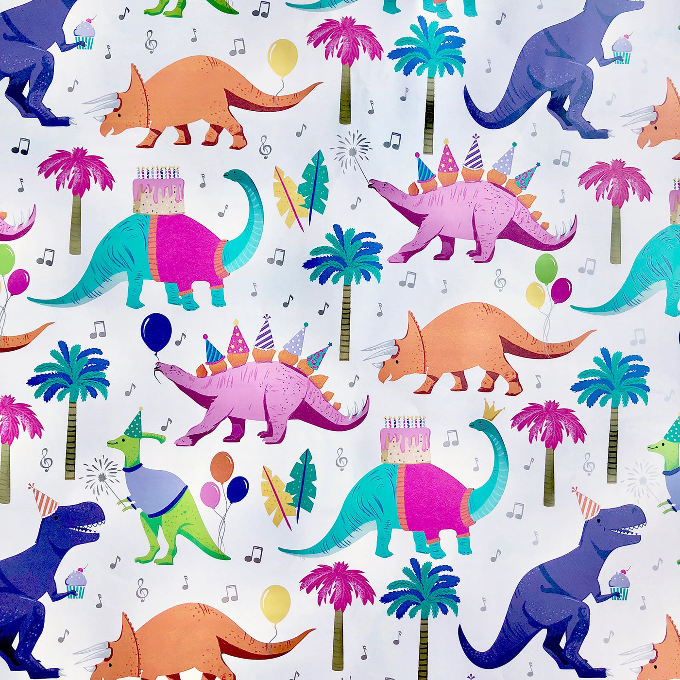 Dino Wrapping Paper