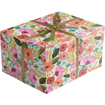 Floral Burst Wrapping Paper
