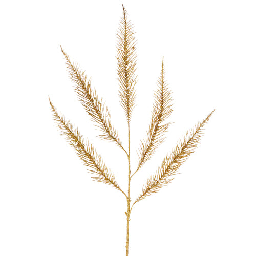 gold feather spray