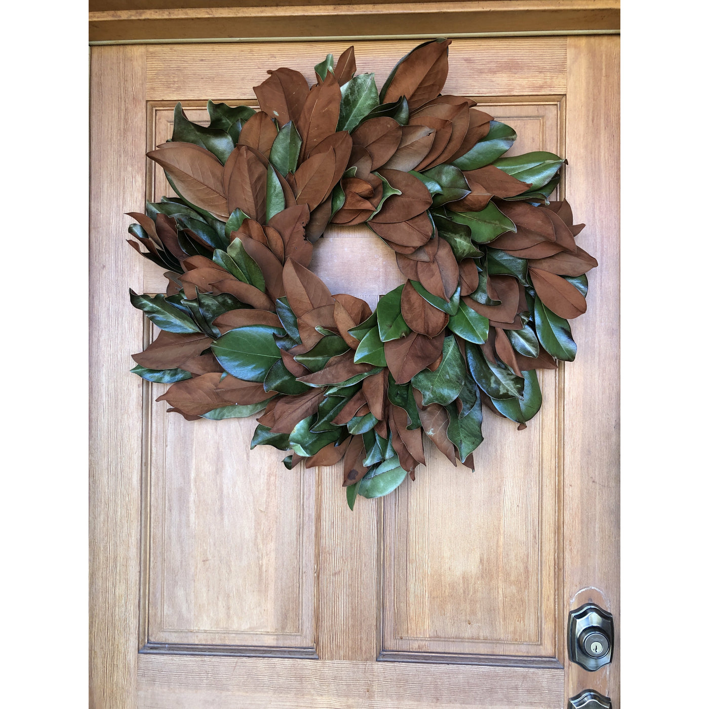 Fresh Magnolia Christmas Wreath
