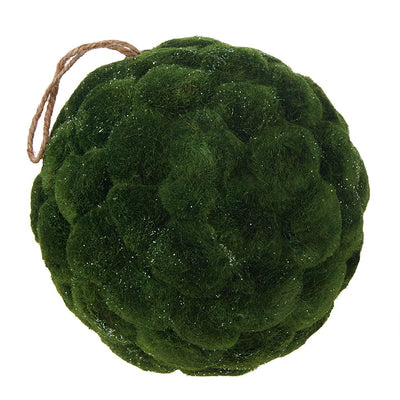 Iced Moss Ball Ornament