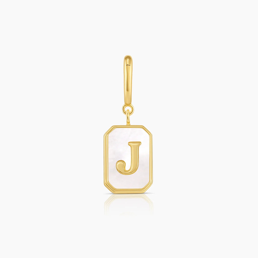 Vintage Alphabet Parker Charm (J)