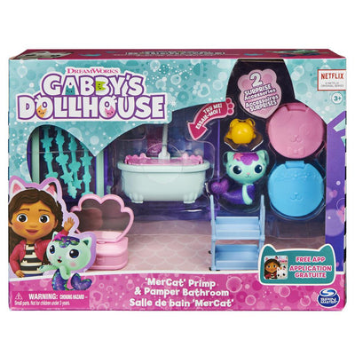 Gabby`s Dollhouse, Primp and Pamper Bathroom