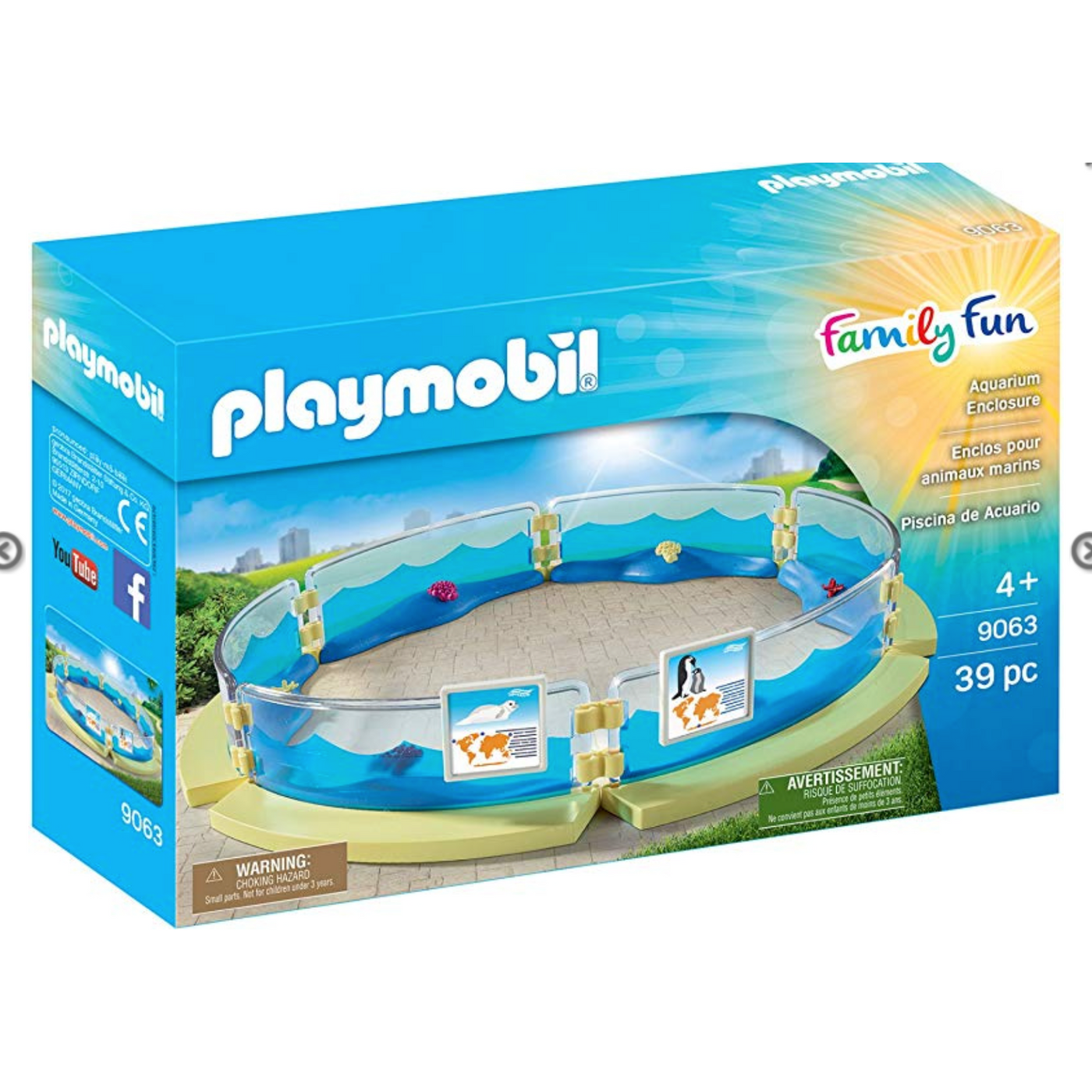 Playmobil Family Fun Aquarium Enclosure