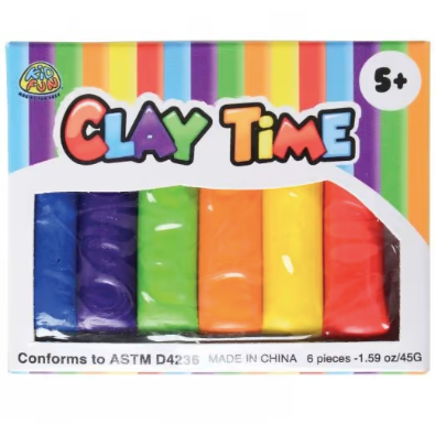 Mini Rainbow Modeling Clay