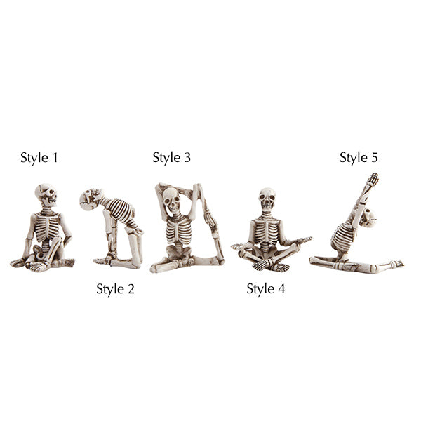 Yoga Posed Skeleton