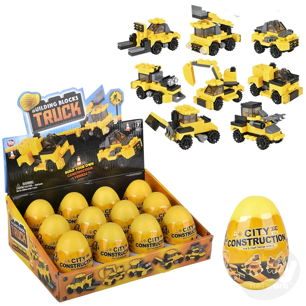 Building Block Construction Truck