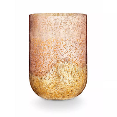 Cassia Clove Crackle Glass Candle