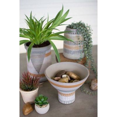 Patterned Ceramic Vases
