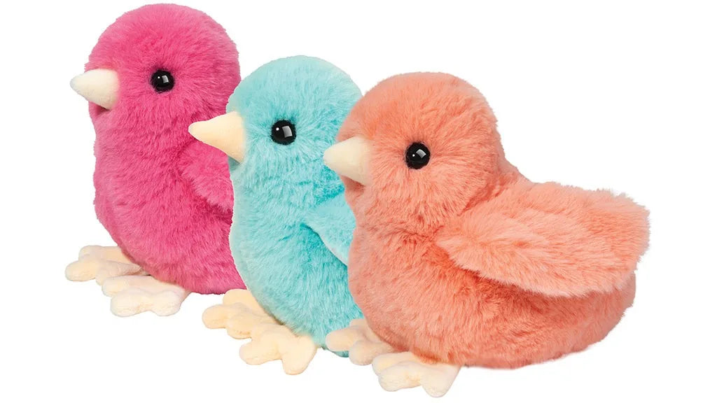 Colorful Chick Stuffed Animal