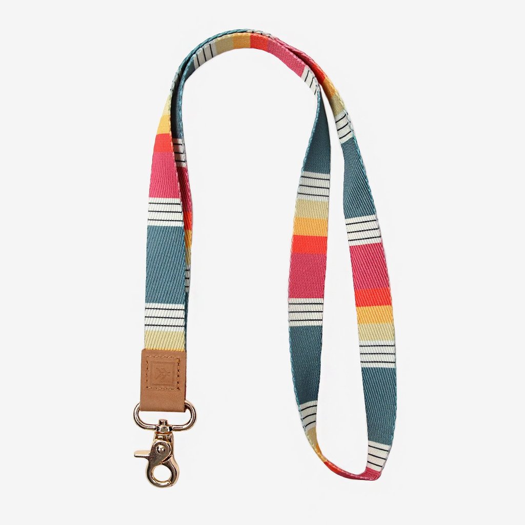 colorful thread neck lanyard