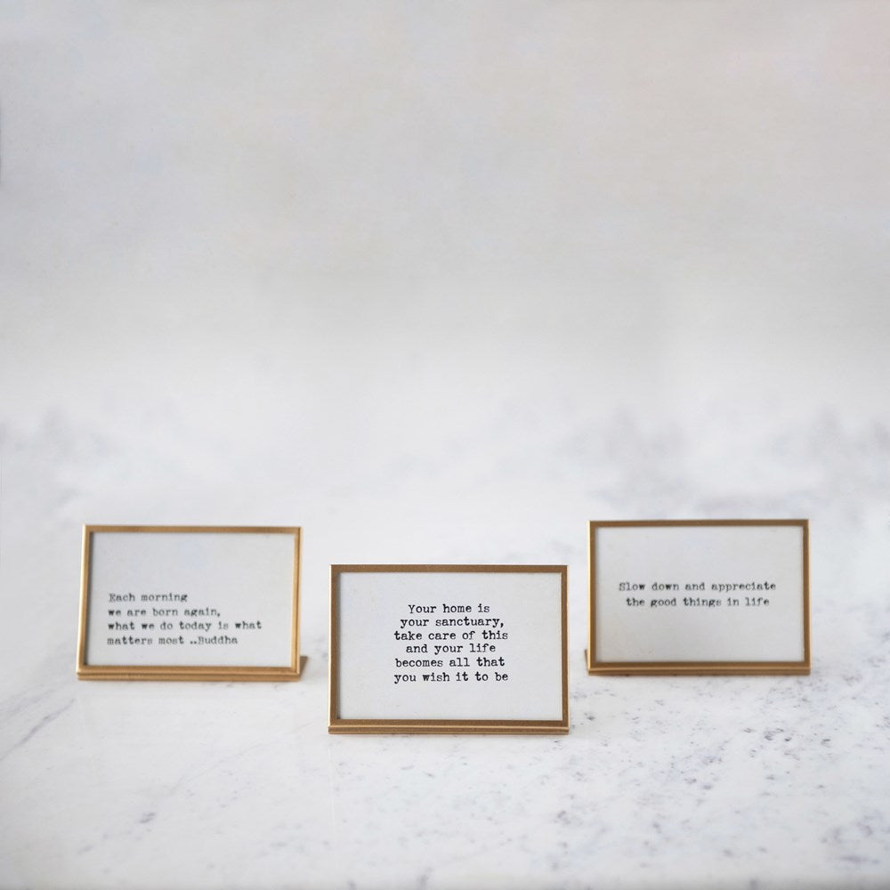 Everyday Framed Quotes