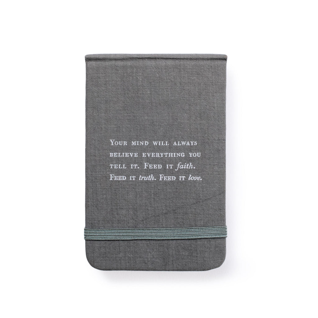 Faith, Truth & Love Fabric Notebook