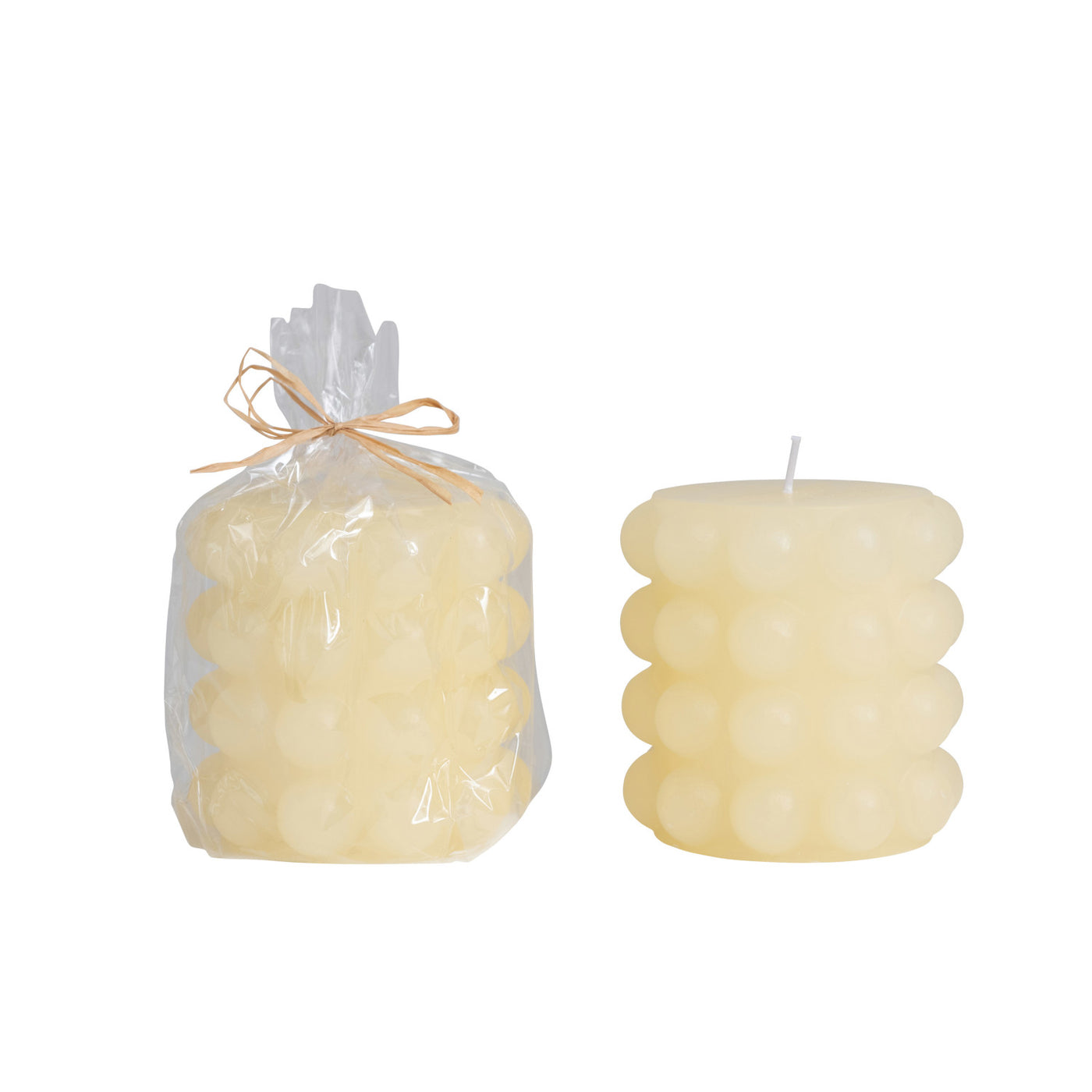 Small Hobnail Candle