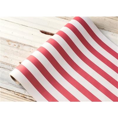 red and white stripe runner