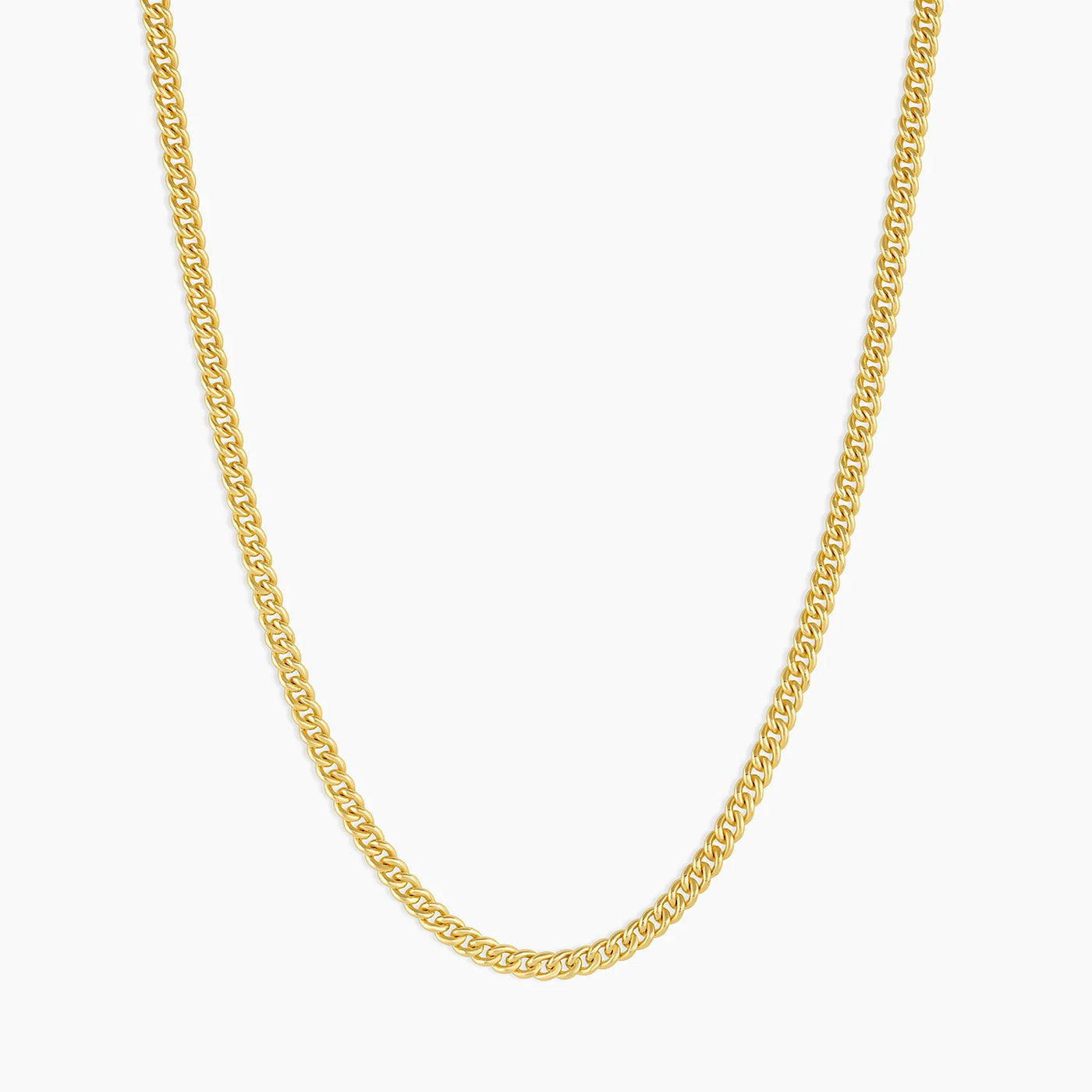 Lou Link Mini Necklace Gold EmieJames