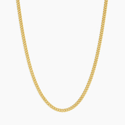 Lou Link Mini Necklace - Gold