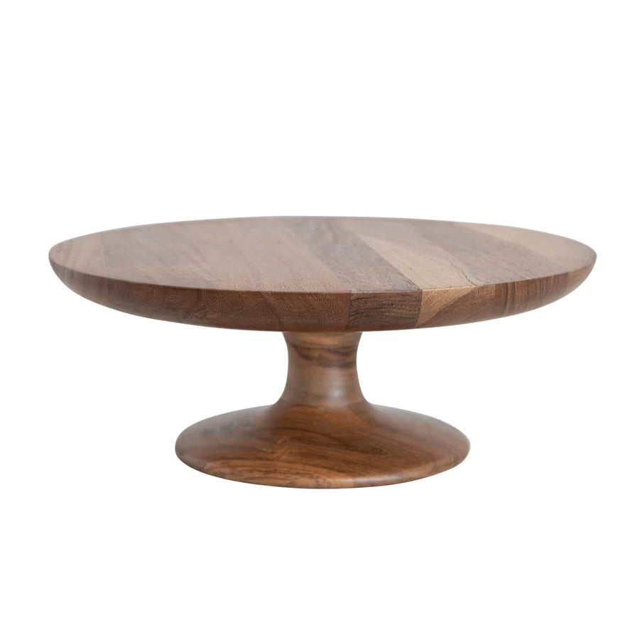 Modern Wood Pedestal