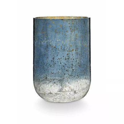 North Sky Crackle Glass Candle
