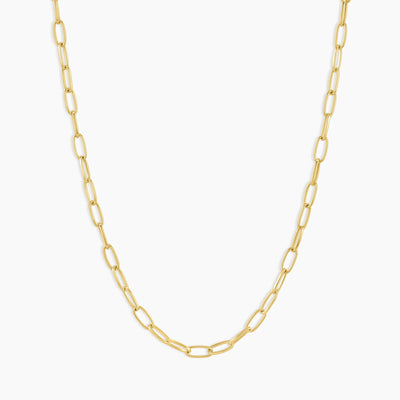 parker mini necklace gold chain