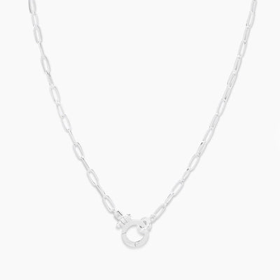 Parker Mini Necklace Silver