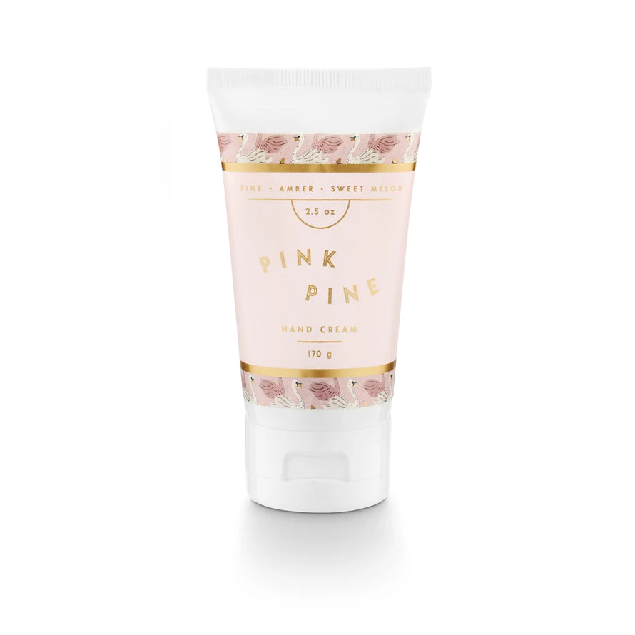 mini pink pine hand cream