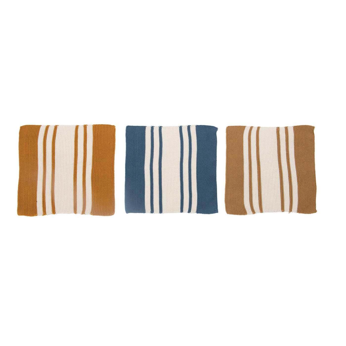 Rustic Stripe Dish Cloth Set