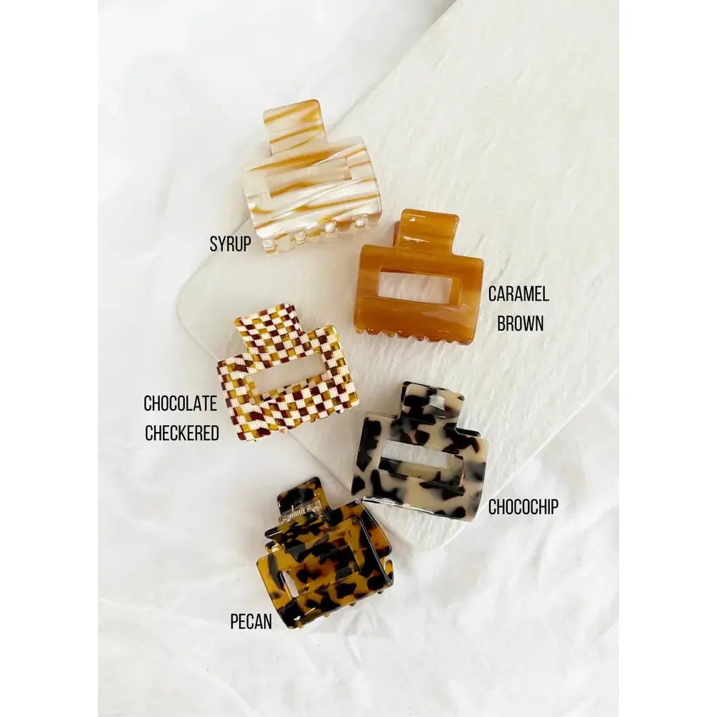 Small Hair Claw Clips - $6.50