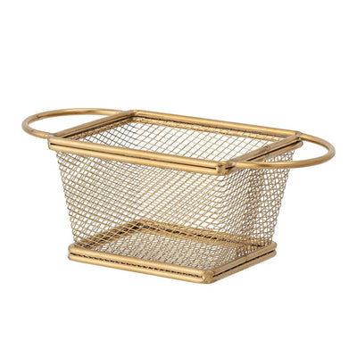 Gold Metal Basket
