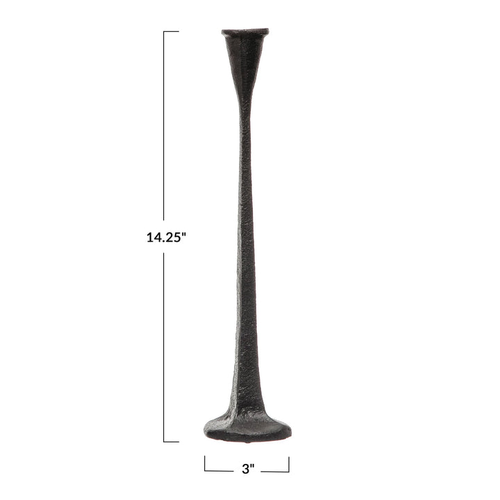 14in Cast Iron Taper Holder