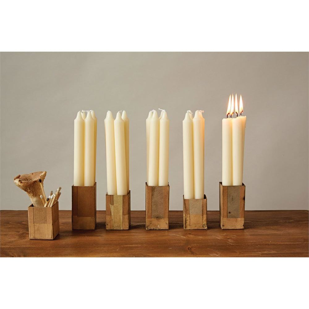 set of taper candles