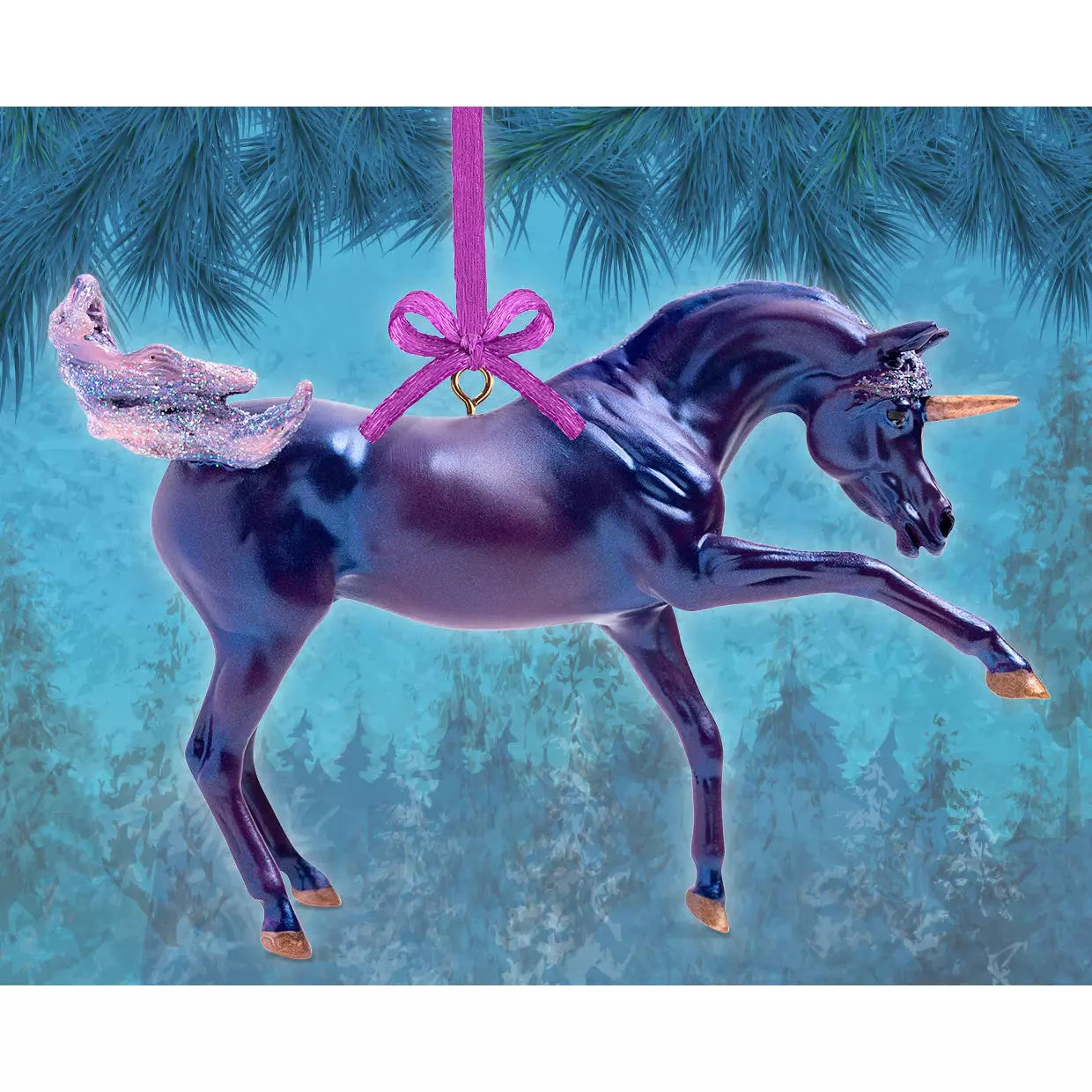Tyrain Unicorn Ornament Breyer Holiday 2022