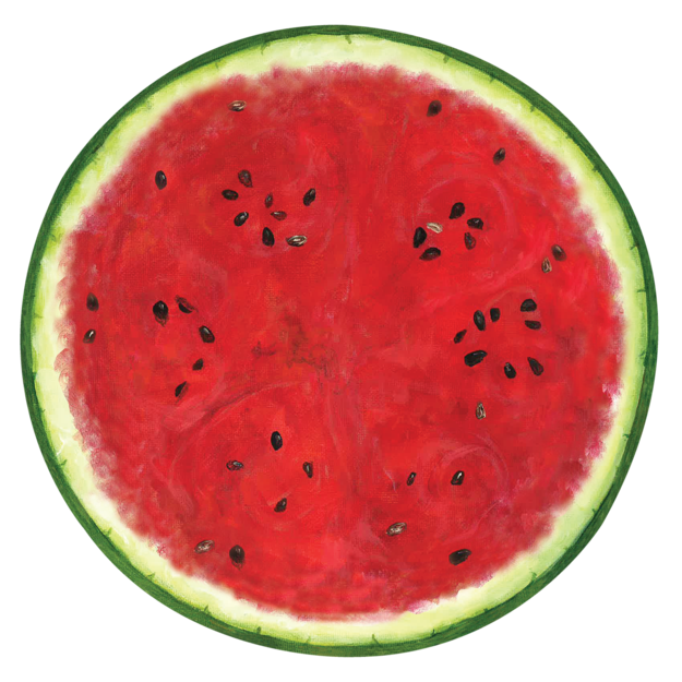 Die Cut Watermelon Placemats (set of 12)