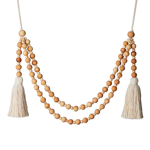 Wood Beaded Garland