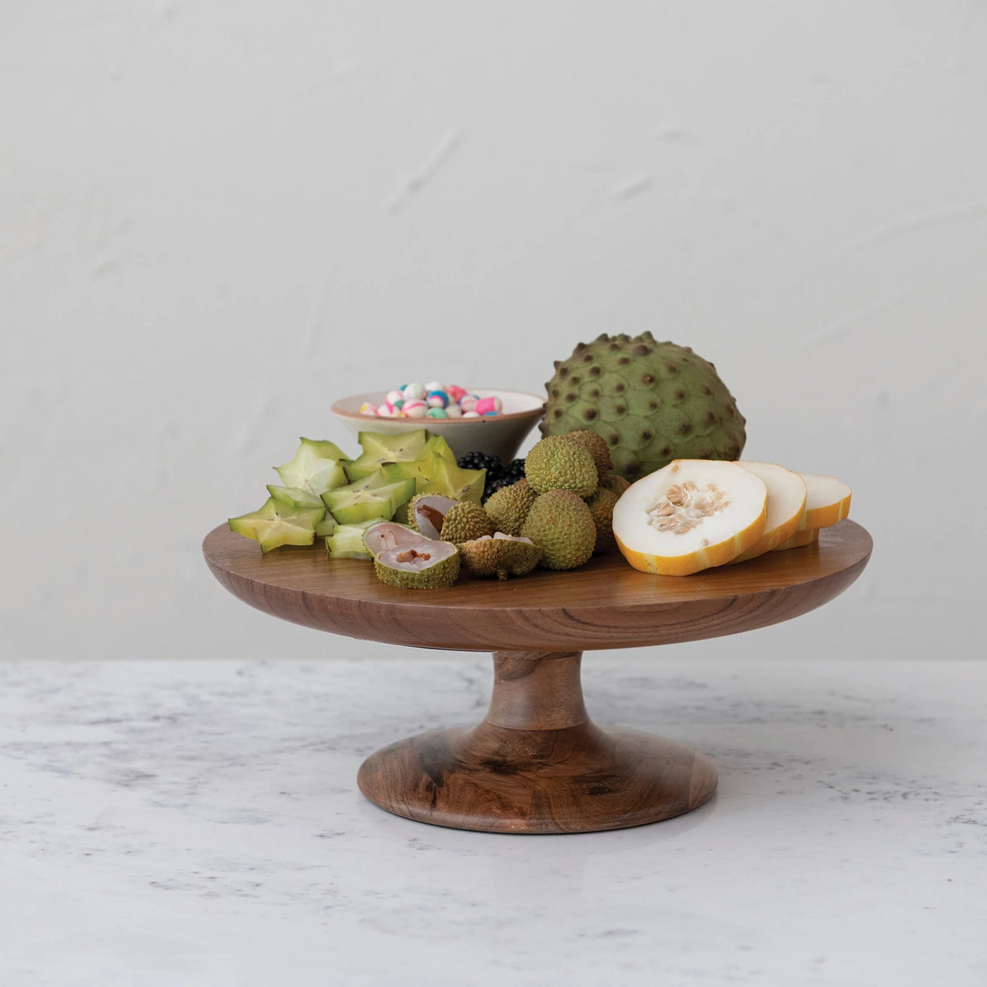 Modern Wood Pedestal