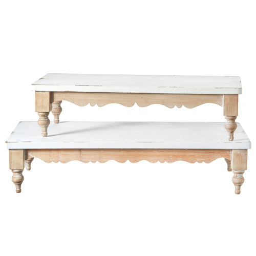 Ornate Wooden Risers