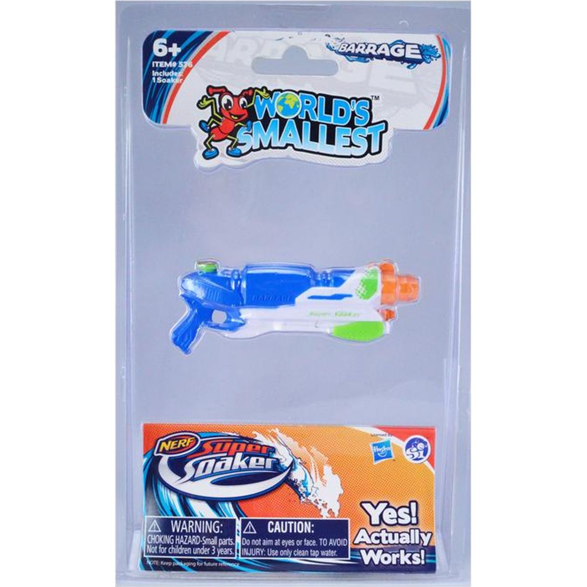 World's Smallest Super Soaker